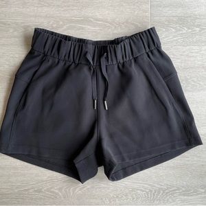Women Black Lululemon shorts, Size 6